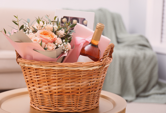 Post surgery gifts for her, a gift basket