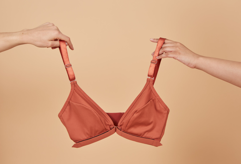 Bra for Scoliosis: Holding the Springrose adaptive bra