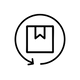 Free returns icon